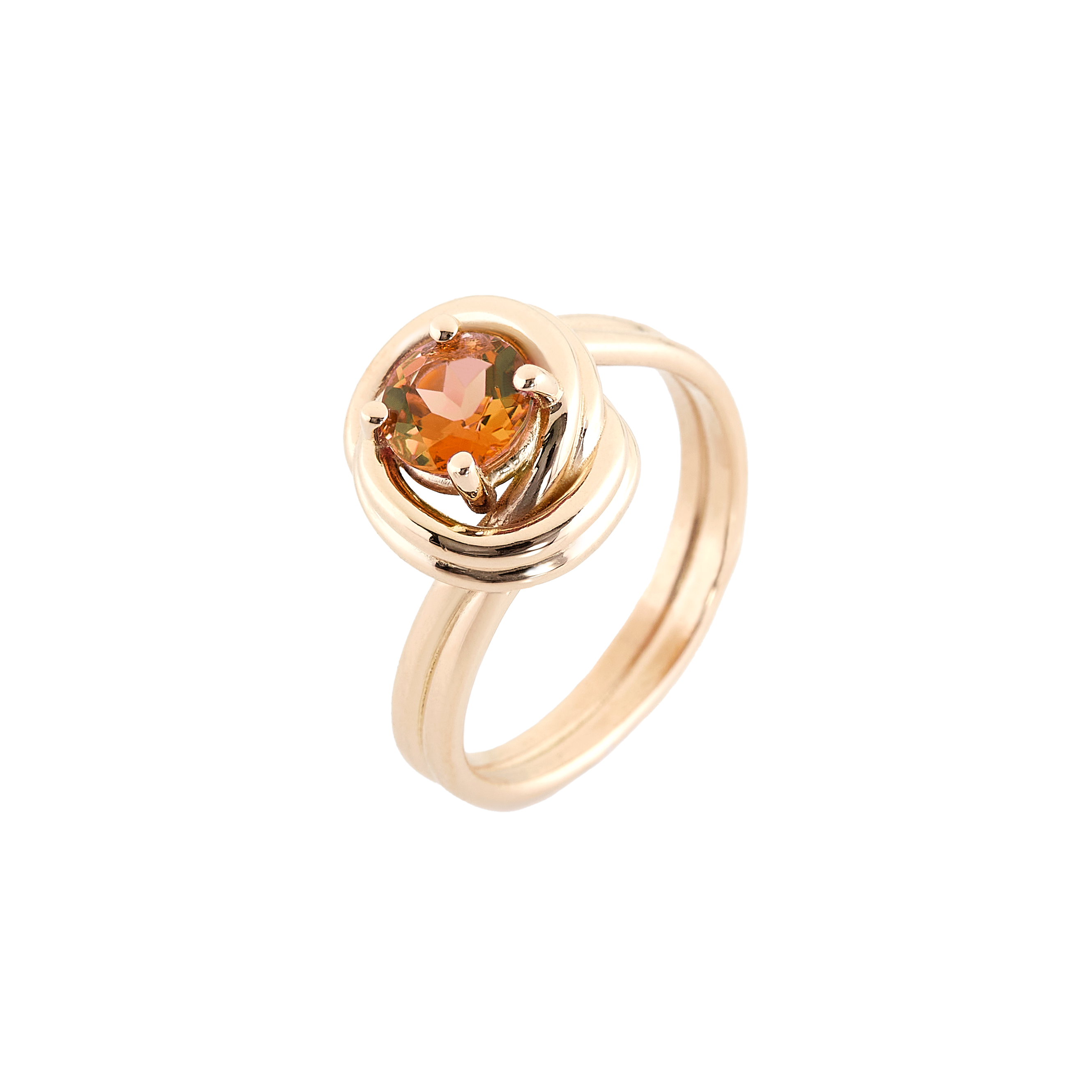 Bague grenat spessartite